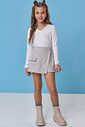 Blusa boxy em canelado liz 90159 Vic Teen Menina Blusa boxy em canelado liz 90159 Vic Teen Menina