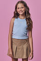 Regata em canelado liz 98196 Vic Teen Menina Regata em canelado liz 98196 Vic Teen Menina