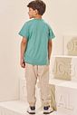 Calça jogger em hidronatic supersoft premium com elastano 97060 LucBoo Infantil Menino