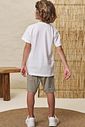 Conjunto de camiseta em malha textura e sarja ônix com elastano 99607 LucBoo Infantil Menino Conjunto de camiseta em malha textura e sarja ônix com elastano 99607 LucBoo Infantil Menino