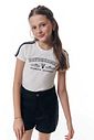 Shorts em alfaiataria tecno cargo 95610 Vic Teen Menina