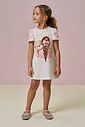 Vestido em molecotton 93399 Infanti Infantil Menina