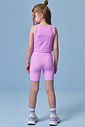 Bermuda biker em malha poliamida UV 50+ 96265 Infanti Infantil Menina Bermuda biker em malha poliamida UV 50+ 96265 Infanti Infantil Menina