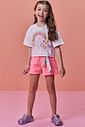 Blusa em meia malha 99391 Infanti Infantil Menina