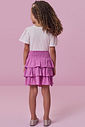 Conjunto de blusa em meia malha e saia em viscose (com shorts embutido) 99446 Kukiê Infantil Menina Conjunto de blusa em meia malha e saia em viscose (com shorts embutido) 99446 Kukiê Infantil Menina