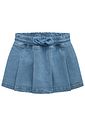 Short saia em jeans com elastano 94940 Infanti Infantil Menina