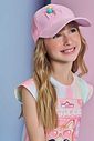 Boné em nylon e tela 94681 Infanti Infantil Menina