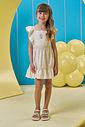 Vestido em linho deluxe 95900 Kukiê Infantil Menina