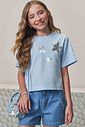 Blusa em meia malha 98025 Lilimoon Teen Menina Blusa em meia malha 98025 Lilimoon Teen Menina