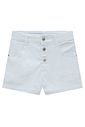 Shorts em sarja com elastano 95000 Vic Teen Menina