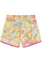 Shorts saída de praia em malha com proteção UV50+ 95548 Kukiê Infantil Menina Shorts saída de praia em malha com proteção UV50+ 95548 Kukiê Infantil Menina