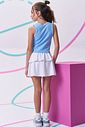 Conjunto de regata em poliamida e saia em malha yuki com shorts embutido 96536 Vic Teen Menina Conjunto de regata em poliamida e saia em malha yuki com shorts embutido 96536 Vic Teen Menina
