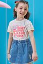 Blusa em meia malha 97023 Kukiê Infantil Menina Blusa em meia malha 97023 Kukiê Infantil Menina