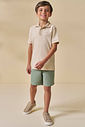 Camisa polo em piquet com elastano 95651 LucBoo Infantil Menino Camisa polo em piquet com elastano 95651 LucBoo Infantil Menino