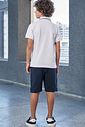 Camisa polo em piquet com elastano 97859 Johnny Fox Teen Menino Camisa polo em piquet com elastano 97859 Johnny Fox Teen Menino