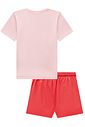 Conjunto de camiseta comfy em meia malha e shorts em alfaiataria milos 98970 Lilimoon Teen Menina Conjunto de camiseta comfy em meia malha e shorts em alfaiataria milos 98970 Lilimoon Teen Menina
