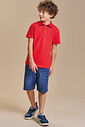 Bermuda em malha jeans trek com elastano 93370 Johnny Fox Teen Menino