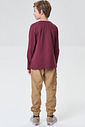 Calça jogger em sarja squash com elastano 90109 Johnny Fox Teen Menino