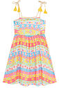 Vestido em malha fresh 94803 Kukiê Infantil Menina
