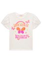 Blusa em meia malha 98039 Kukiê Infantil Menina