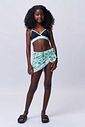 Trio de biquíni com top, calcinha e saída de praia em malha UV Dry com proteção UV 50+ 92884 Lilimoon Teen Menina