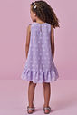 Vestido em chiffon flores 99393 Kukiê Infantil Menina