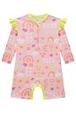Macacão em malha UV dry com proteção UV 50+ 99154 Infanti Bebê Menina Macacão em malha UV dry com proteção UV 50+ 99154 Infanti Bebê Menina