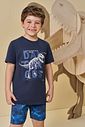 Camiseta em meia malha 94776 LucBoo Infantil Menino Camiseta em meia malha 94776 LucBoo Infantil Menino