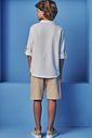 Camisa em linho rustic 98846 Johnny Fox Teen Menino Camisa em linho rustic 98846 Johnny Fox Teen Menino