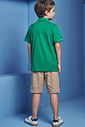 Conjunto de camisa polo em piquet com elastano e bermuda em sarja girassol com elastano 98974 Johnny Fox Teen Menino Conjunto de camisa polo em piquet com elastano e bermuda em sarja girassol com elastano 98974 Johnny Fox Teen Menino