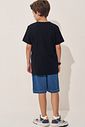 Camiseta em meia malha 97558 Johnny Fox Teen Menino