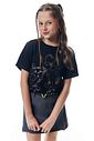 Short saia em alfaiataria premium melange 95600 Vic Teen Menina Short saia em alfaiataria premium melange 95600 Vic Teen Menina