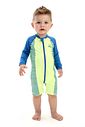 Macacão em malha UV dry com proteção UV50+ 92832 LucBoo Bebê Menino Macacão em malha UV dry com proteção UV50+ 92832 LucBoo Bebê Menino