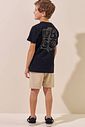 Conjunto de camiseta em meia malha e bermuda em nylon hidronatic supersoft premium 97255 LucBoo Infantil Menino Conjunto de camiseta em meia malha e bermuda em nylon hidronatic supersoft premium 97255 LucBoo Infantil Menino