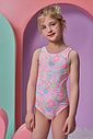 Maiô em malha UV dry com proteção UV 50+ 95912 Infanti Infantil Menina Maiô em malha UV dry com proteção UV 50+ 95912 Infanti Infantil Menina