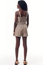 Conjunto de regata e shorts em linho santorine 92606 Lilimoon Teen Menina