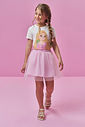 Blusa meia malha 96796 Kukiê Infantil Menina