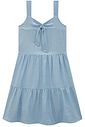 Vestido em linho capri 94415 Vic Teen Menina Vestido em linho capri 94415 Vic Teen Menina