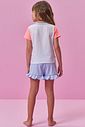 Conjunto de pijama de blusa e shorts em meia malha 94315 Kukiê Infantil Menina Conjunto de pijama de blusa e shorts em meia malha 94315 Kukiê Infantil Menina