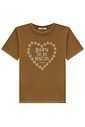 Camiseta comfy em meia malha 97927 Lilimoon Teen Menina Camiseta comfy em meia malha 97927 Lilimoon Teen Menina