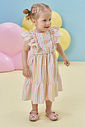 Vestido em tricoline listrada anarruga 94704 Kukiê Infantil Menina Vestido em tricoline listrada anarruga 94704 Kukiê Infantil Menina