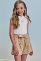 Conjunto de regata em canelado liz e shorts em linho santorine com elastano 99339 Lilimoon Teen Menina Conjunto de regata em canelado liz e shorts em linho santorine com elastano 99339 Lilimoon Teen Menina