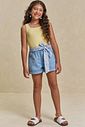 Shorts em jeans arkansas 94604 Lilimoon Teen Menina