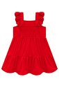 Vestido em blend de viscose 96604 Infanti Bebê Menina