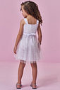 Vestido em tule laços foil 98844 Kukiê Infantil Menina