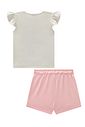 Conjunto de blusa em malha power e shorts saia em molevisco 95878 Infanti Infantil Menina Conjunto de blusa em malha power e shorts saia em molevisco 95878 Infanti Infantil Menina