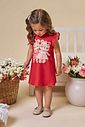 Vestido em malha power 94513 Infanti Bebê Menina