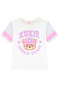 Blusa em meia malha e tela 96989 Kukiê Infantil Menina Blusa em meia malha e tela 96989 Kukiê Infantil Menina
