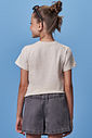 Blusa em meia malha 98489 Vic Teen Menina Blusa em meia malha 98489 Vic Teen Menina