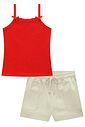 Conjunto de regata em canelado liz e shorts em sarja com elastano 95859 Lilimoon Teen Menina Conjunto de regata em canelado liz e shorts em sarja com elastano 95859 Lilimoon Teen Menina